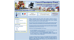 Desktop Screenshot of eufp-event.inrets.fr