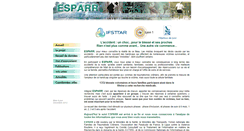 Desktop Screenshot of esparr.inrets.fr